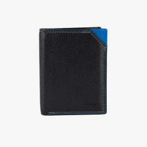 Billetero de Piel (8,5x11,3cm) con monedero a clic Matties Hudson