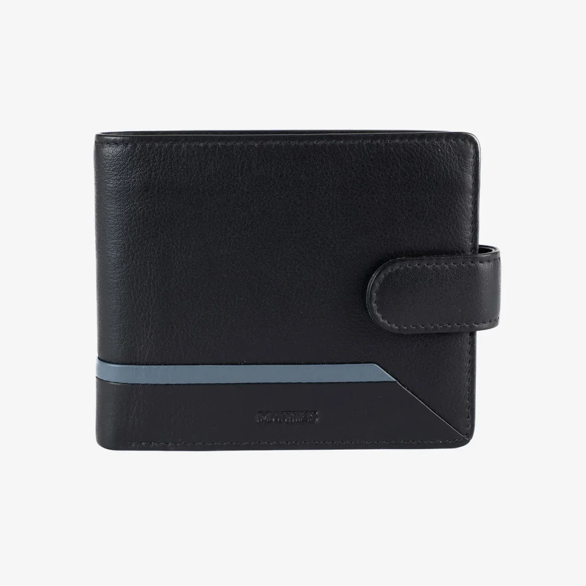 Billetero americano de Piel (11,5x9,5cm) monedero a clic Matties Core