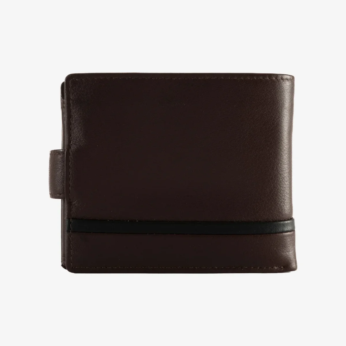 Billetero americano de Piel (11,5x9,5cm) monedero a clic Matties Core - Imagen 5
