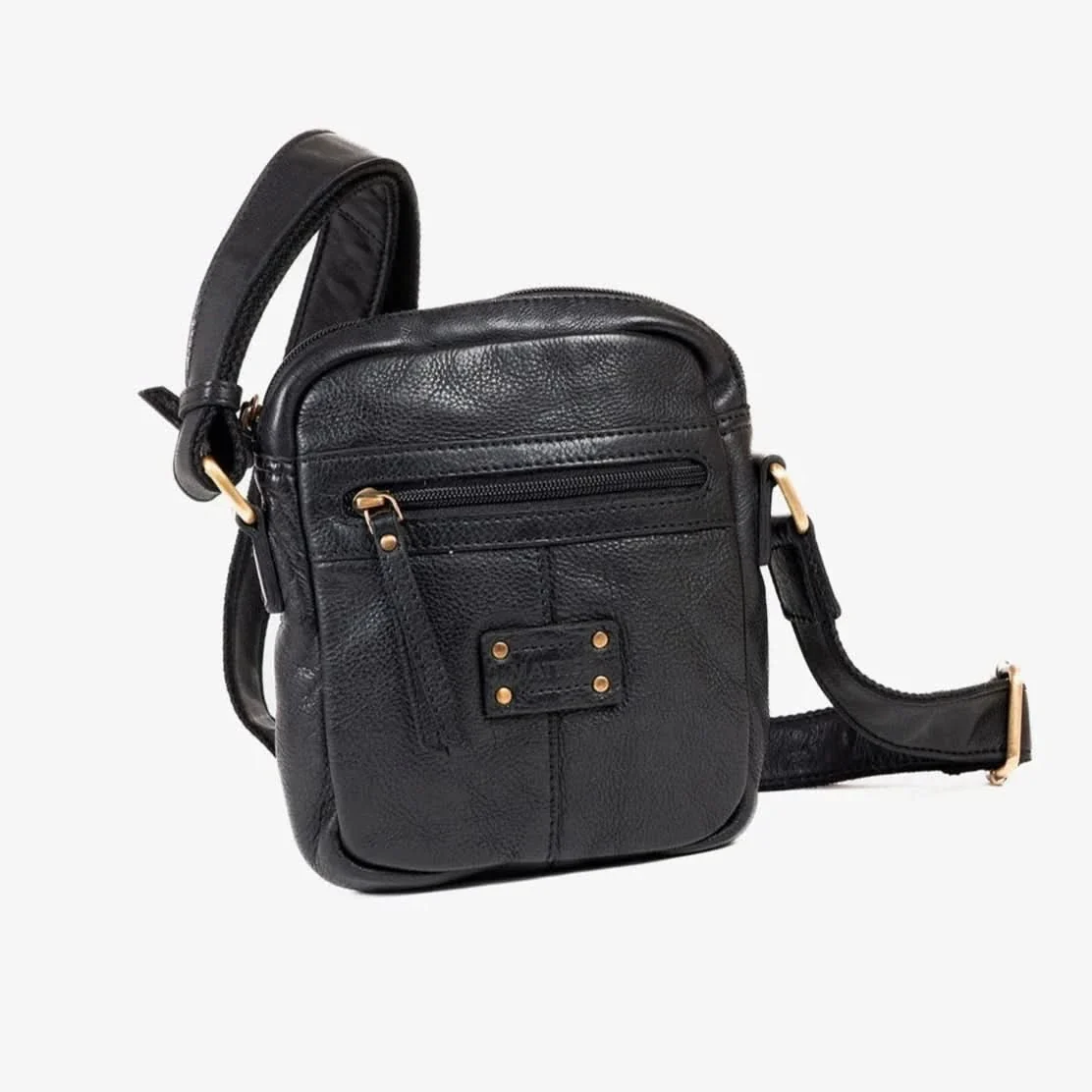 Bolso Hombre piel (16x20 cm) Matties Antic Negro - Imagen 2
