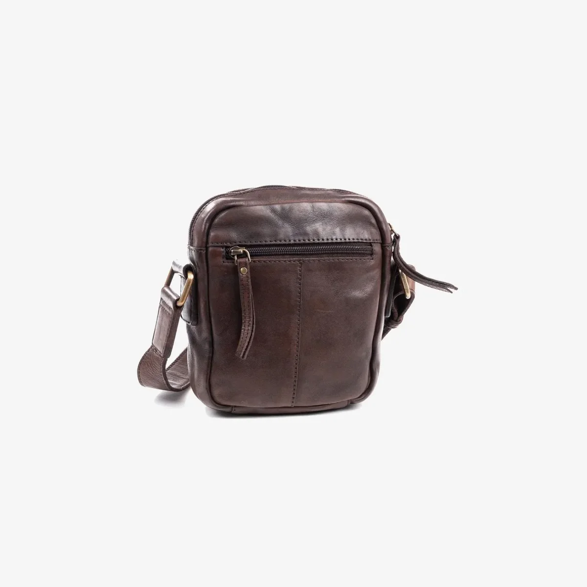 Bolso Hombre piel (16x19 cm) Matties Antic Marrón - Imagen 4