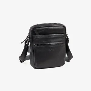 Bolso Hombre piel (18x20 cm) Matties Cow Silky Negro