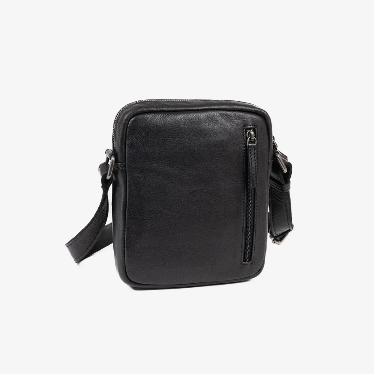 Bolso Hombre piel (18x20 cm) Matties Cow Silky Negro - Imagen 3