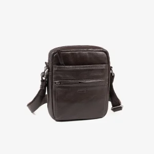 Bolso Hombre piel (18x20 cm) Matties Cow Silky Marrón