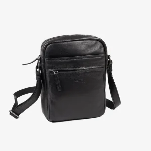 Bolso Hombre piel (21x26,5 cm) Matties Cow Silky Negro