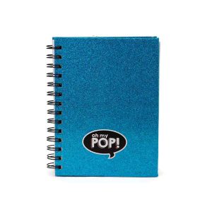Oh My Pop! Blue-Libreta Shine, Azul