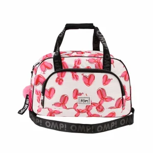 Oh My Pop! Globoniche-Bolsa de Deporte Sport Pocket, Rojo