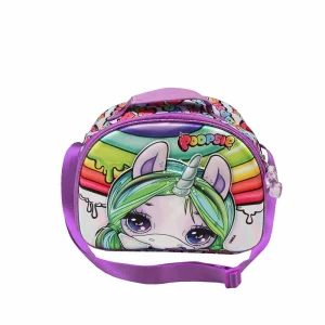 Poopsie Slime Surprise Rainbow-Bolsa Portamerienda 3D, Multicolor