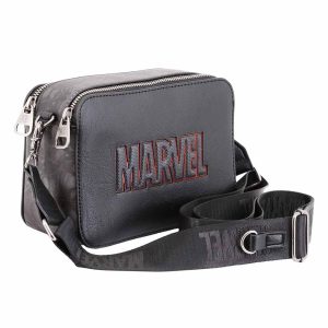 Marvel Universe-Bolso Bandolera IBiscuit, Negro