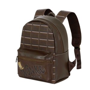 Willy Wonka Charlie y la Fábrica de Chocolate Choco-Mochila Fashion, Marrón