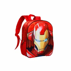 Marvel Iron Man Stark-Mochila 3D Pequeña, Multicolor