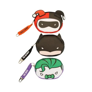 DC Comics Batman Surtido DC-Expositor de Monederos Pill Chibi, Multicolor