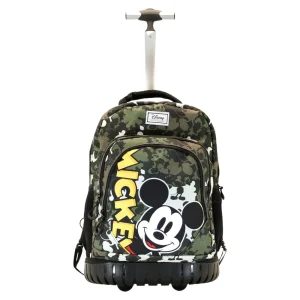 Disney Mickey Mouse Surprise-Mochila Trolley GTS FAN, Verde Militar