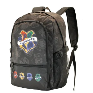 Harry Potter College-Mochila Fight HS FAN, Gris
