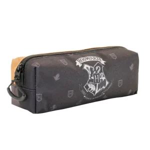 Harry Potter Hogwarts-Estuche Portatodo Cuadrado FAN, Negro