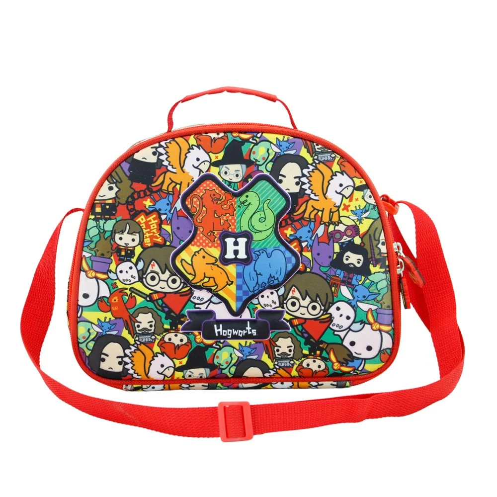 Harry Potter All Together Now-Bolsa Portamerienda 3D, Rojo - Imagen 3