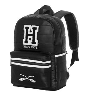 Harry Potter H-Mochila Padding, Negro