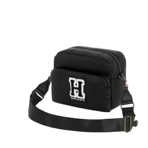 Harry Potter H-Bolso Bandolera IBiscuit Padding, Negro