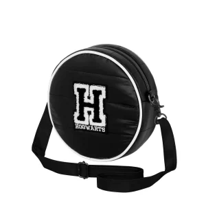 Harry Potter H-Bolso Bandolera Redondo Padding, Negro