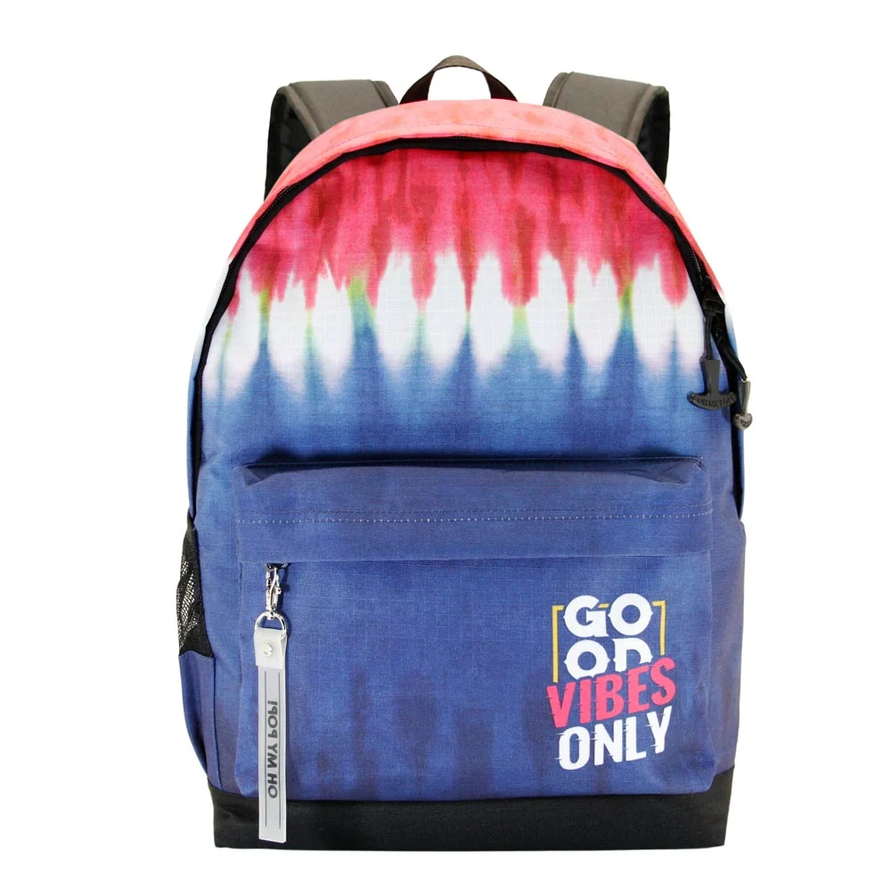 Oh My Pop! Good Vibes Denim-Mochila ECO 2.0, Azul - Imagen 3