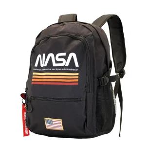 NASA Black-Mochila Fight HS FAN, Negro