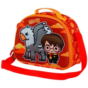Harry Potter Buckbeak-Bolsa Portamerienda 3D, Naranja