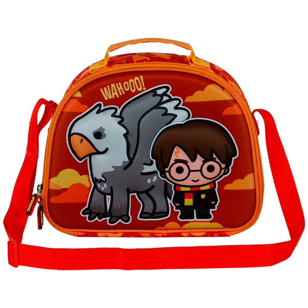 Harry Potter Buckbeak-Bolsa Portamerienda 3D, Naranja - Imagen 3