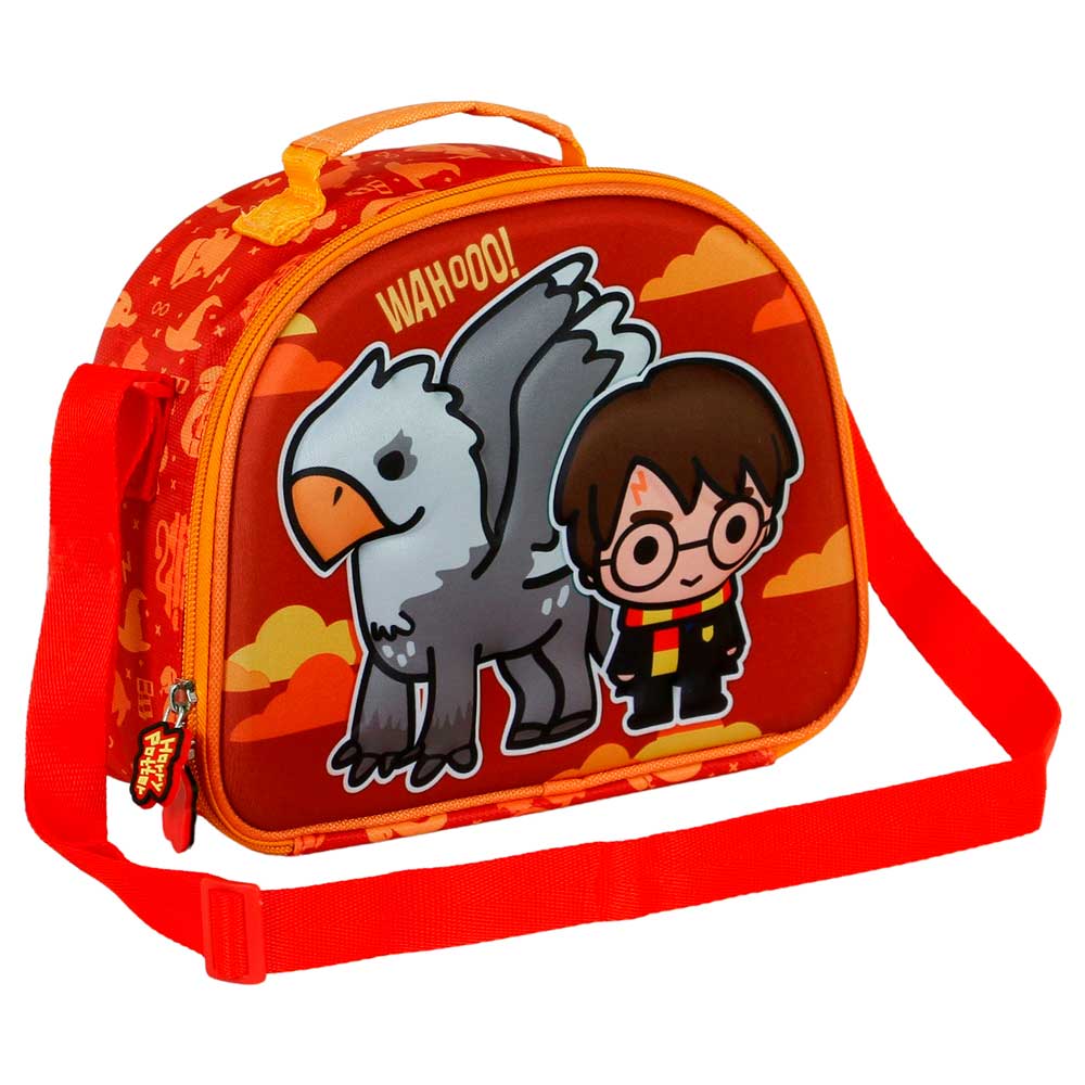 Harry Potter Buckbeak-Bolsa Portamerienda 3D, Naranja - Imagen 4