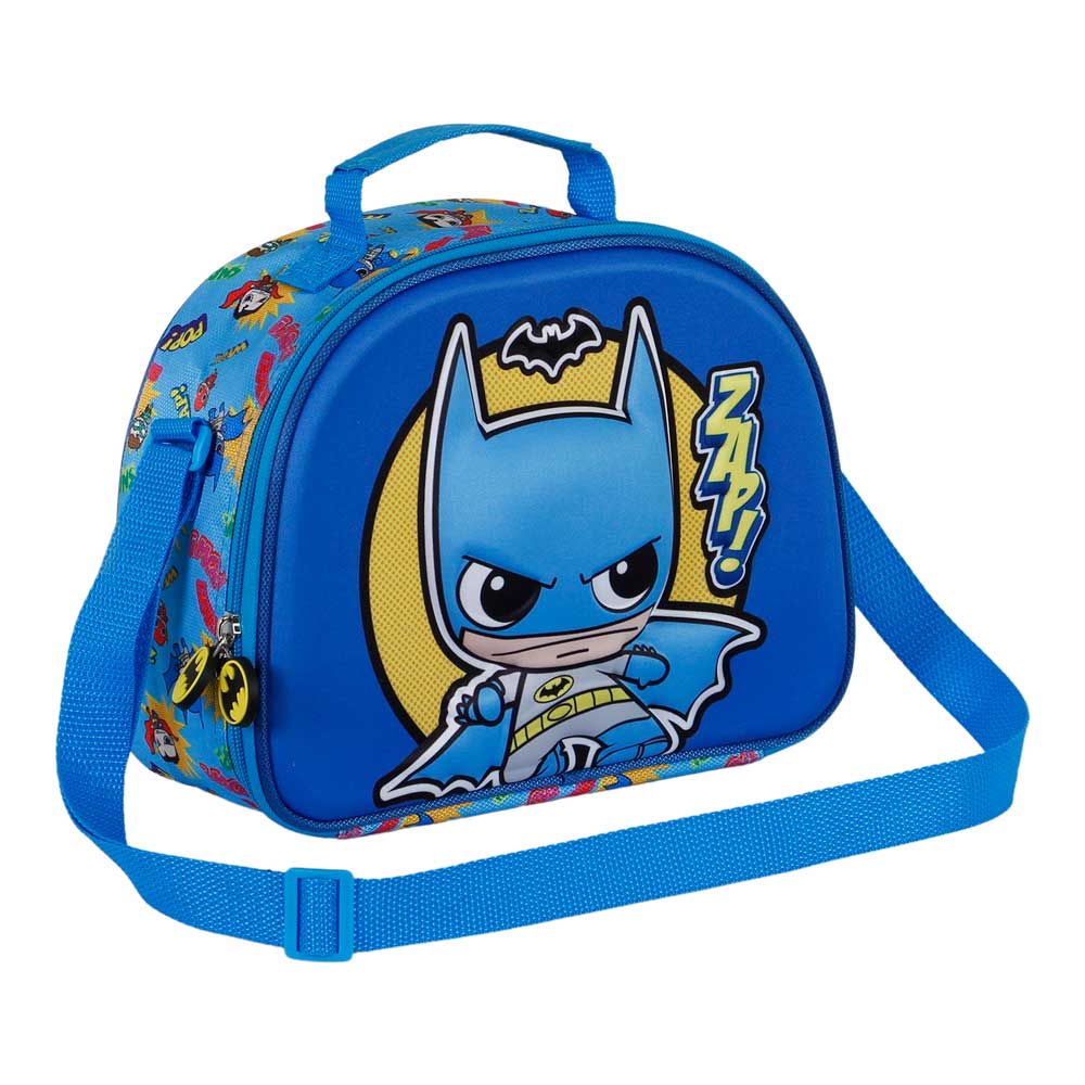 DC Comics Batman Zap-Bolsa Portamerienda 3D, Multicolor - Imagen 4