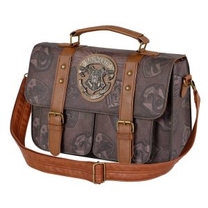 Harry Potter Pride-Bolso Satchel Grande, Marrón
