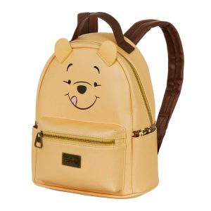 Disney Winnie The Pooh Face-Mochila Heady, Amarillo