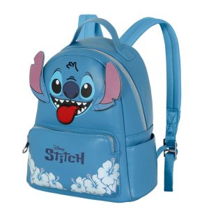 Disney Lilo y Stitch Tongue-Mochila Heady, Azul