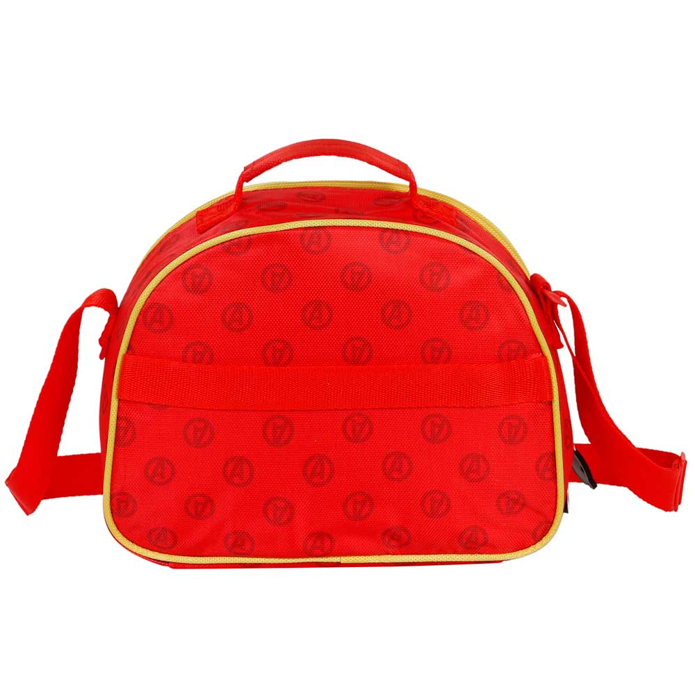 Marvel Iron Man Bobblehead-Bolsa Portamerienda 3D, Rojo - Imagen 5