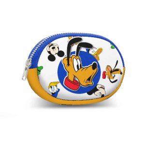 Disney Pluto Fun-Monedero Pill, Blanco