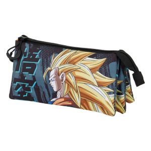 Dragon Ball (Bola de Dragón) Warrior-Portatodo Triple FAN 2.0, Multicolor
