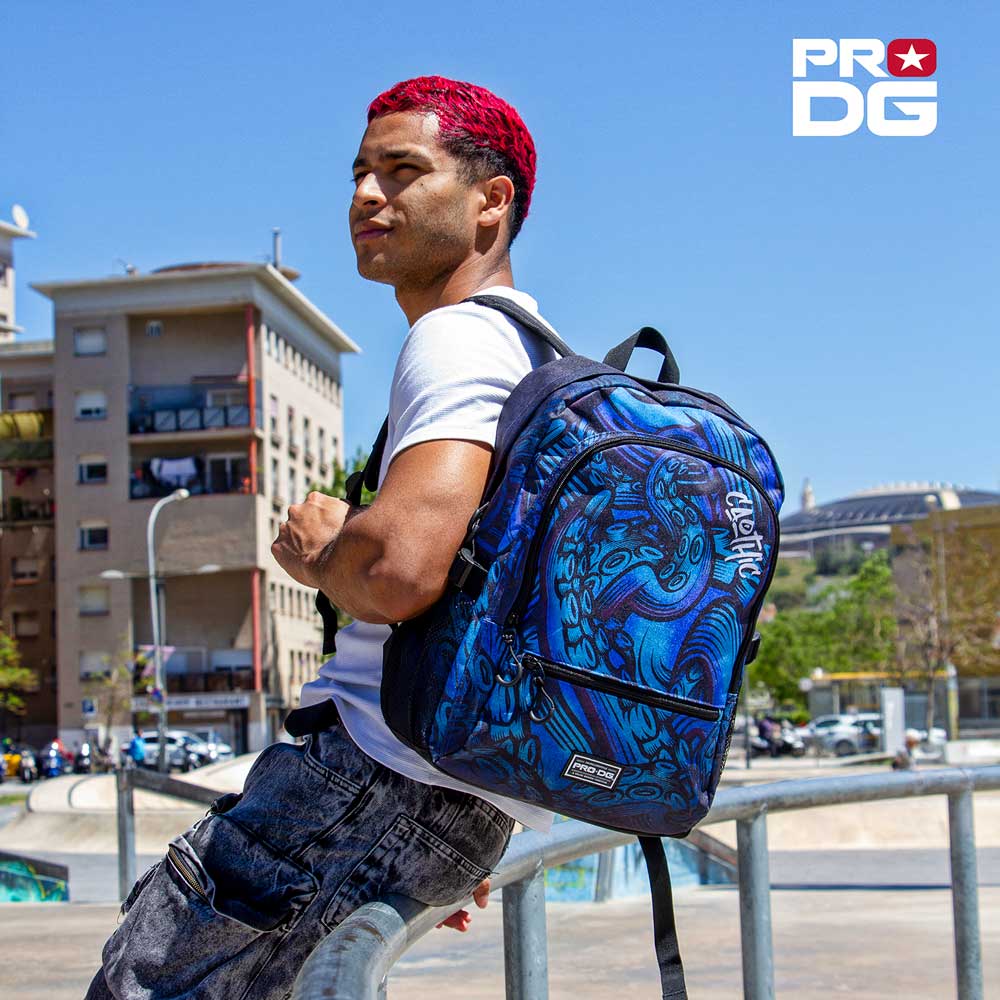 PRODG Caothic-Mochila Fight FAN 2.0, Azul - Imagen 6