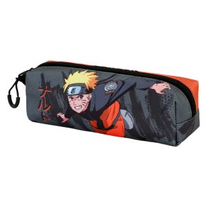 Naruto Shuriken-Estuche Portatodo Cuadrado FAN 2.0, Gris