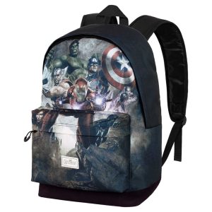 Marvel Los Vengadores Troupe-Mochila HS FAN 2.0, Verde