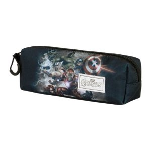 Marvel Los Vengadores Troupe-Estuche Portatodo Cuadrado FAN 2.0, Verde