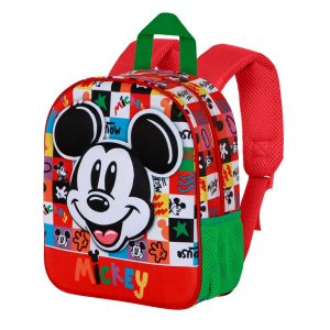 Disney Mickey Mouse Mood-Mochila 3D Elite, Multicolor