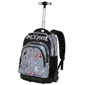 One Piece Skull Symbols-Mochila Trolley GTS FAN, Gris