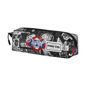 PRO-DG Under Hip Hop-Estuche Portatodo Cuadrado FAN 2.0, Negro