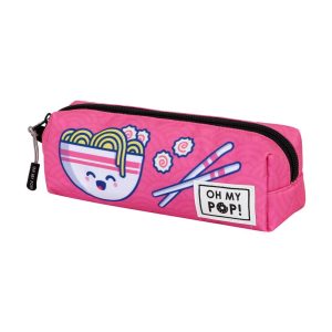 Oh My Pop! Yaki-Estuche Portatodo Cuadrado FAN 2.0, Rosa