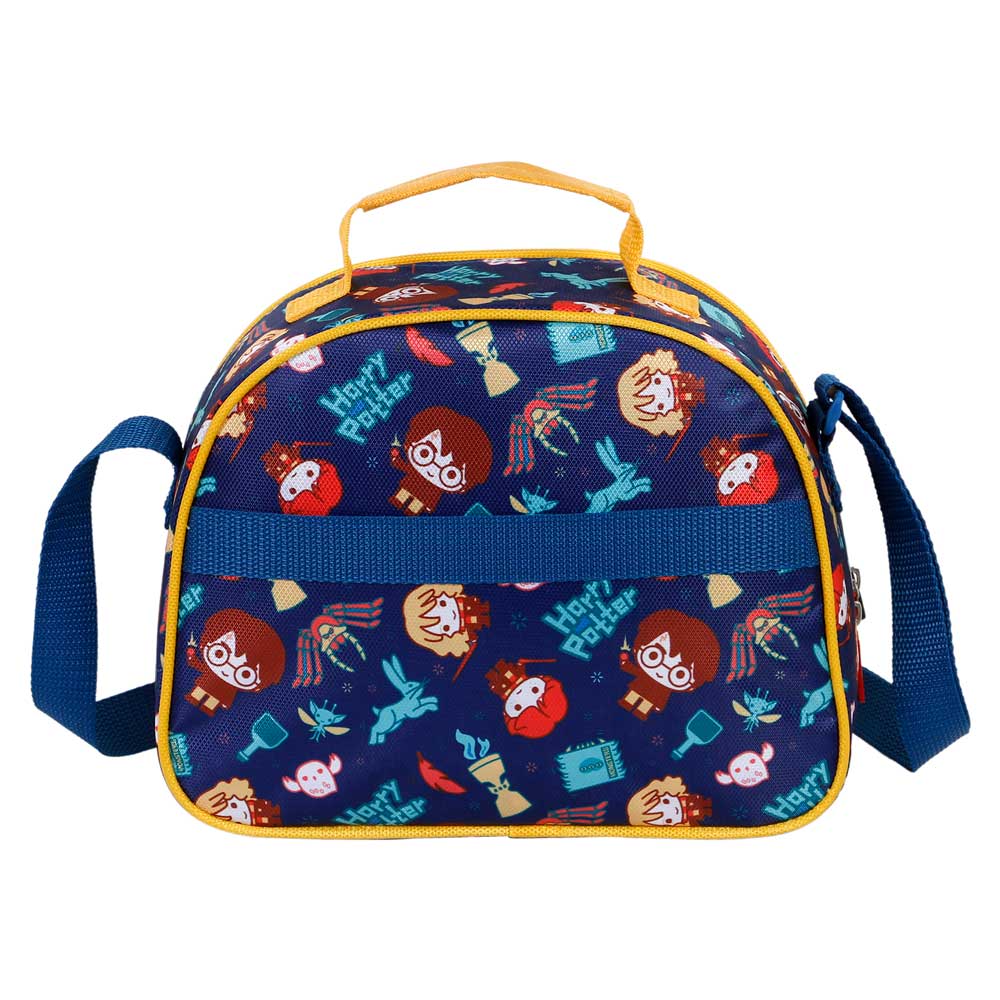 Harry Potter Crest-Bolsa Portamerienda 3D, Naranja - Imagen 4