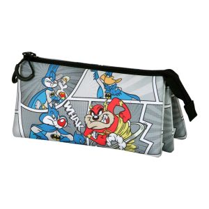 Looney Tunes Batman Comic-Portatodo Triple FAN 2.0, Multicolor