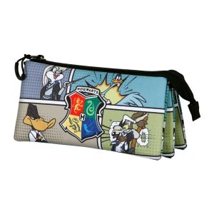 Looney Tunes Harry Comic-Portatodo Triple FAN 2.0, Multicolor