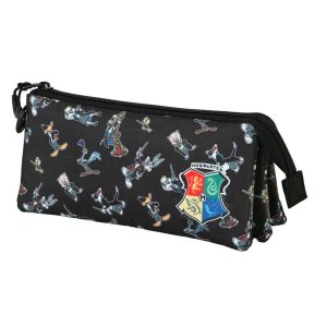 Looney Tunes Harry Tunes-Portatodo Triple FAN 2.0, Negro
