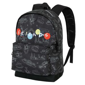 Friends Lights-Mochila HS FAN 2.0, Negro