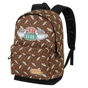 Friends Central Perk-Mochila HS FAN 2.0, Marrón