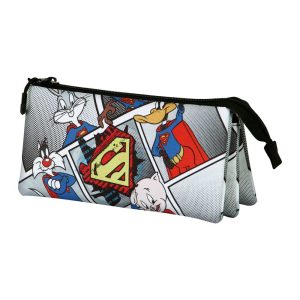 Looney Tunes Super Tunes-Portatodo Triple FAN 2.0, Gris